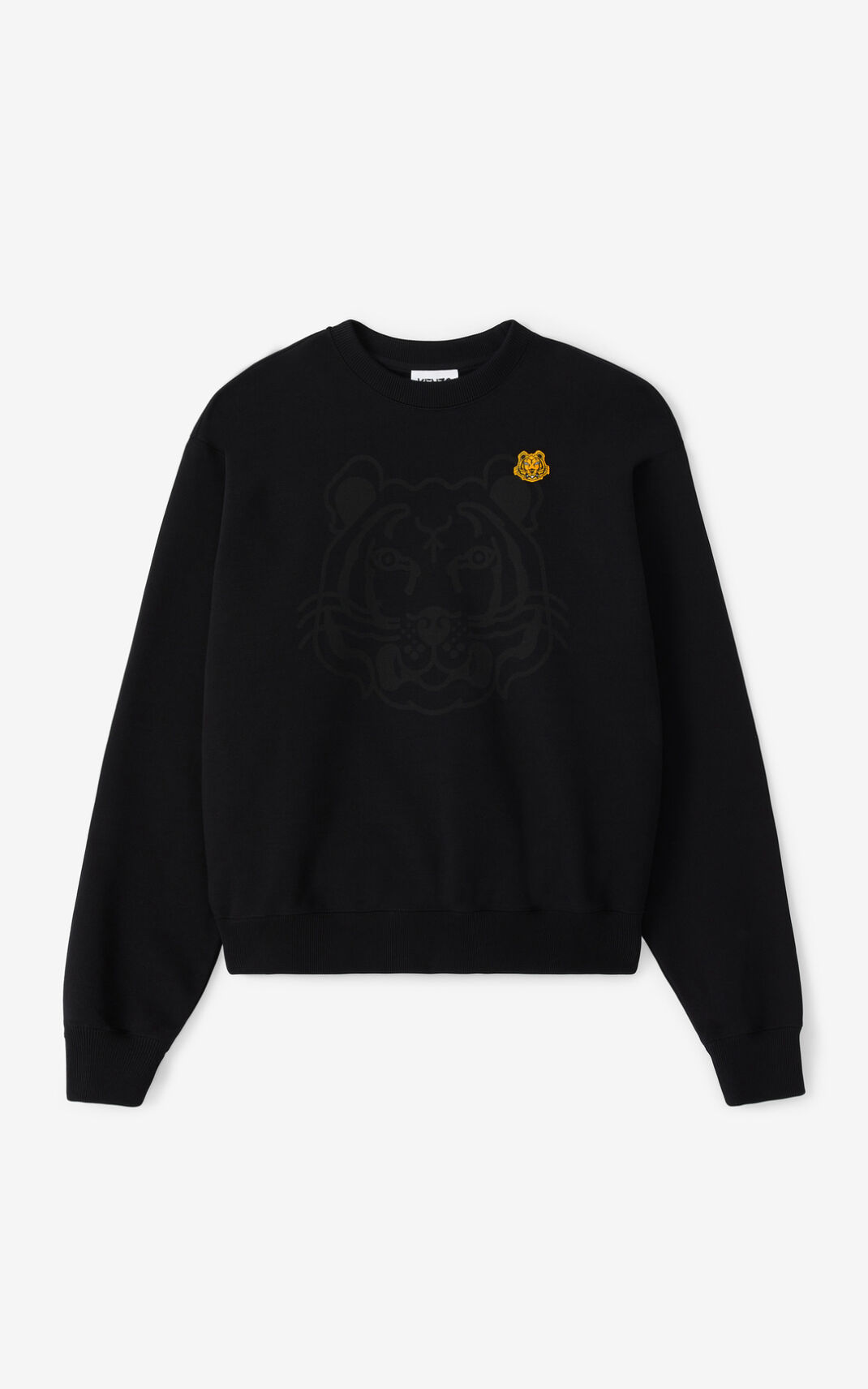 Kenzo K Tiger Sudadera Hombre Negras | 0415279-FP